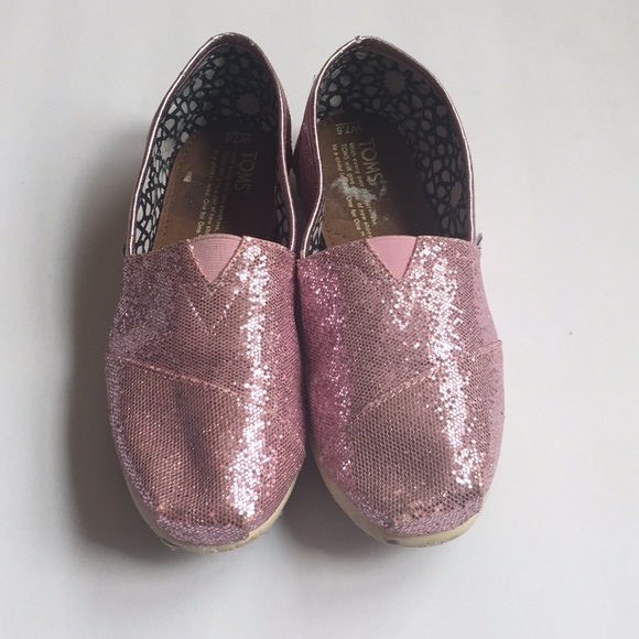 Toms Sparkly slip on in size 7.5 - Picture 2 of 9